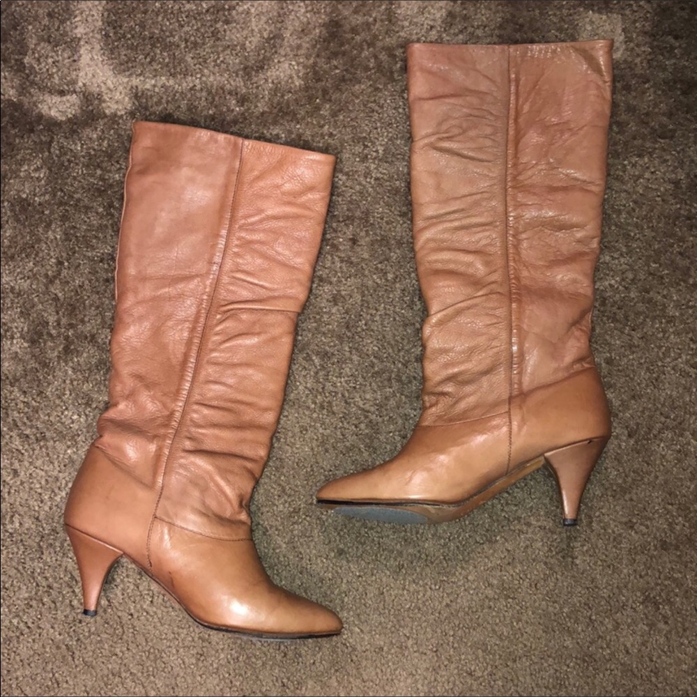 Brown boots